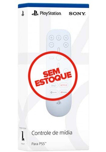 Controle de mídia - PS5